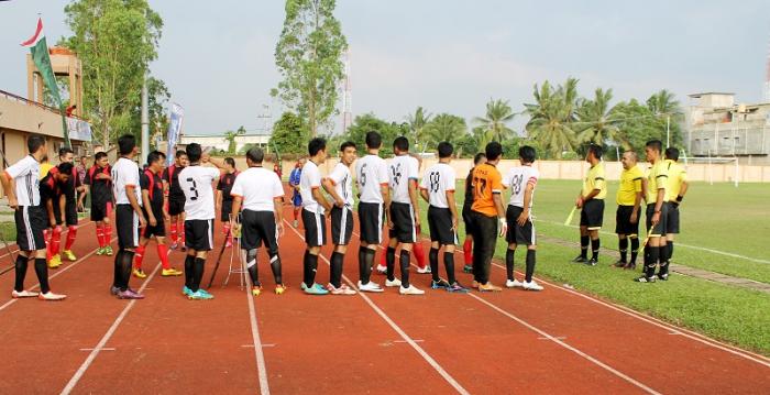 Tim Sepak Bola Dinkes FC Lolos Semi Final Dandim Inhil Cup 