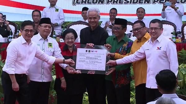 Politik, BREAKING NEWS Mahfud MD Resmi Jadi Bakal Cawapres Ganjar ...